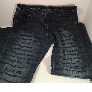 Vintage Fubu bootcut Diary jeans